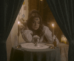 Crystal Ball Wow GIF by goodfortunesonly