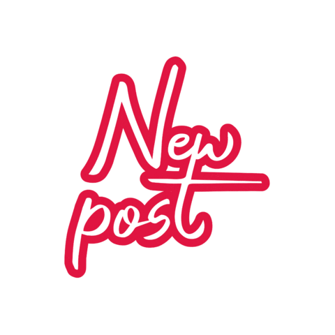 Pink Sticker by Designstudijo