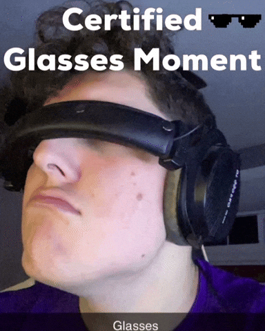 Glasses Moment GIF