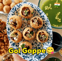Pani Puri Indian Food GIF