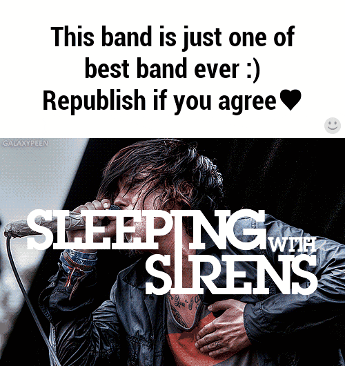 sleeping with sirens