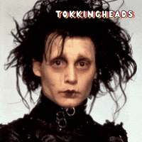 Suspicious Edward Scissorhands GIF by Tokkingheads