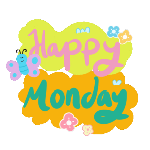 Monday Happymonday Sticker