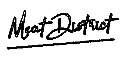 Burger Sticker by Meat District