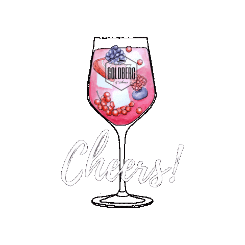 Cheers Aperitivo Sticker by GOLDBERG & SONS