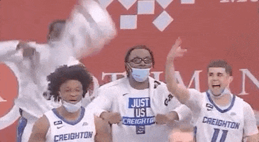 Creighton Bluejays Hype GIF by BIG EAST Conference