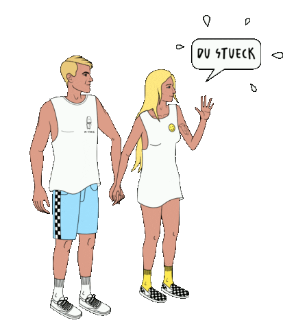 D U S T U E C K Sticker