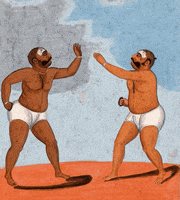 Friends Wrestling GIF by The Heritage Lab