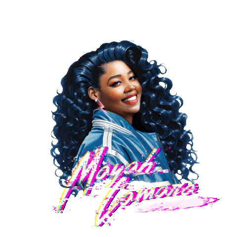 Synth Pop Retro Wave Sticker by MayahCamara