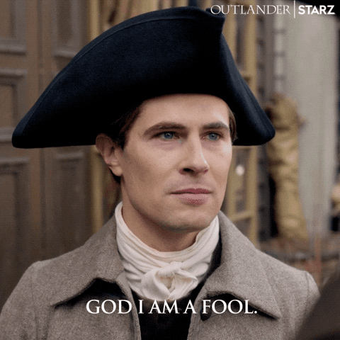 Disappointed David Berry GIF by Outlander