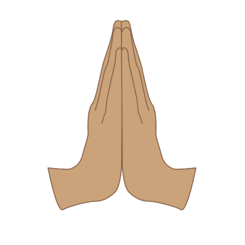 Yoga Hands Sticker by Kickhouse