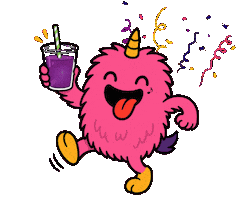 Happy Cheers Sticker