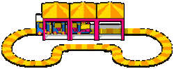 Roller Coaster Samba Sticker by Moreno's Park