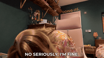 Im Fine GIF by HannahWitton