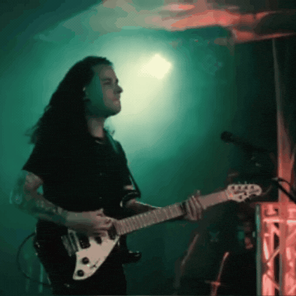 Rock Band Guitar GIF by Saint Monroe