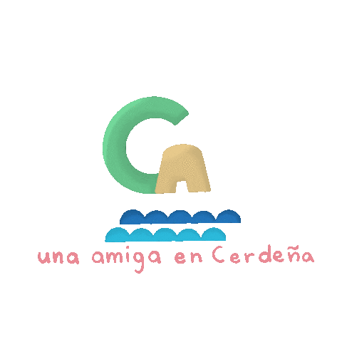 Una amiga en Cerdena Sticker