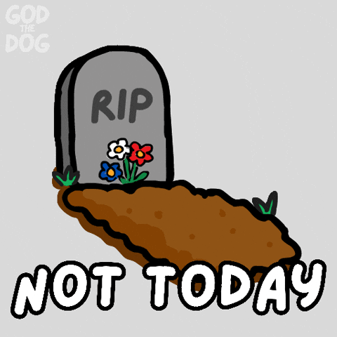 Im Back No Way GIF by God The Dog
