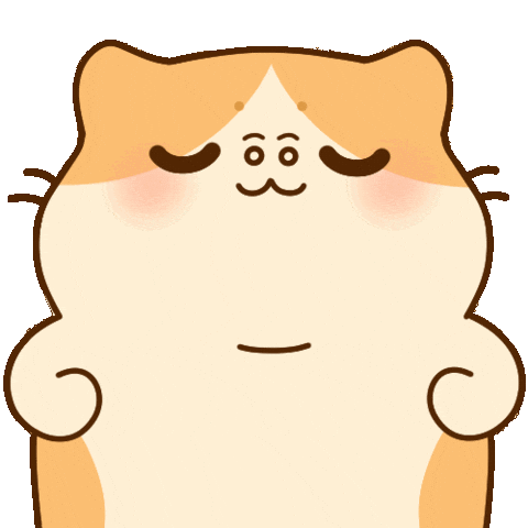 Neko Sniffing Sticker by Bichi Mao
