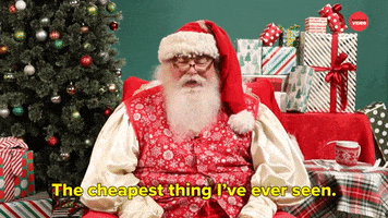 Mall Santa Christmas GIF by BuzzFeed