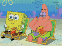 Interest Popcorn GIF by SpongeBob SquarePants Interest Popcorn GIF by SpongeBob SquarePants