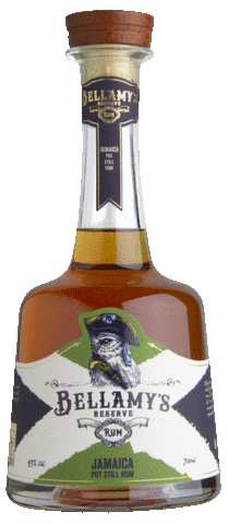 Bellamy's Reserve Rum Sticker
