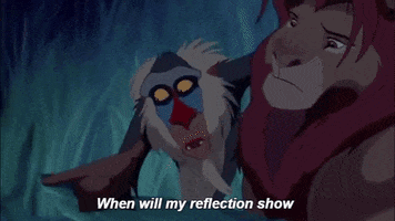 christiancasarez reflection the lion king remember who you are GIF