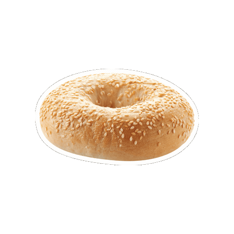 Breakfast Bagel Sticker by Hawaiian Tropic Fragrances