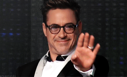 Iron Man Lol GIF