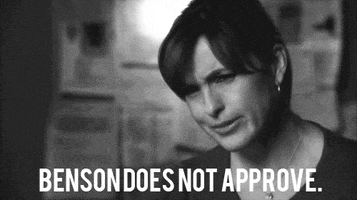 Disapprove Olivia Benson GIF by Law & Order