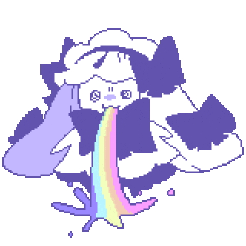 Disgusted Doll Sticker