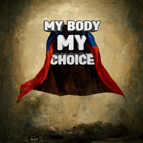 Roe V Wade Hero GIF by Leroy Patterson