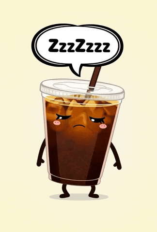 Sleepy Coffee GIF