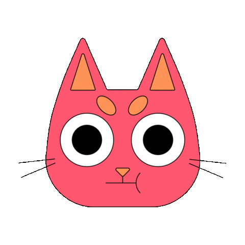 Pink Cute Sleeping Cat Funny Discord Profile Picture Avatar
