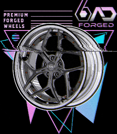 6AD Forged Wheels GIF