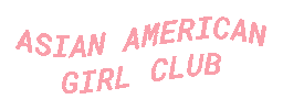 Asian American Girl Club Sticker