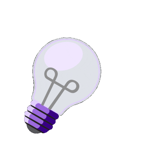 Become_co idea light bulb become light on Sticker
