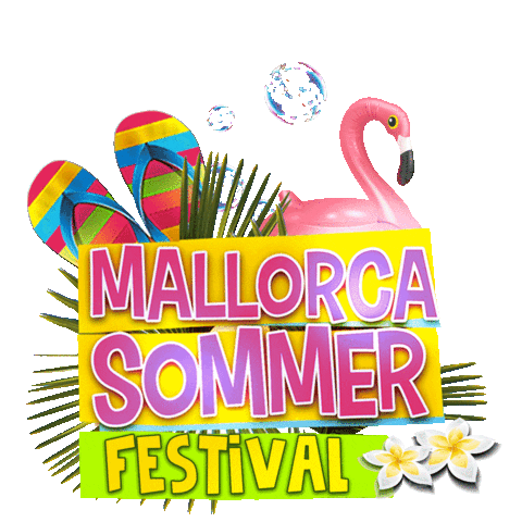 Party Summer Sticker by Mallorca Sommer Festival