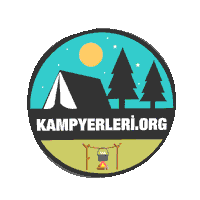 kampyerleri fire car nature camping Sticker