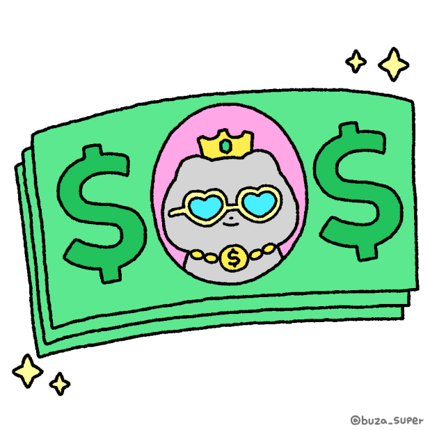 Cat Money GIF Find & Share on GIPHY