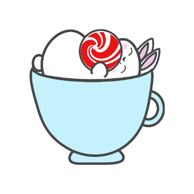 Christmas Holiday Sticker by Rainbow Rabbits