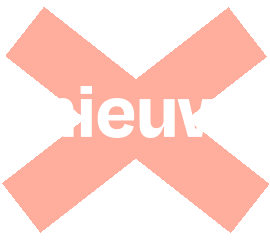 Nieuw Sticker by Studio Arsène
