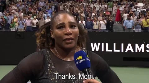 Serena Williams Thanks GIF