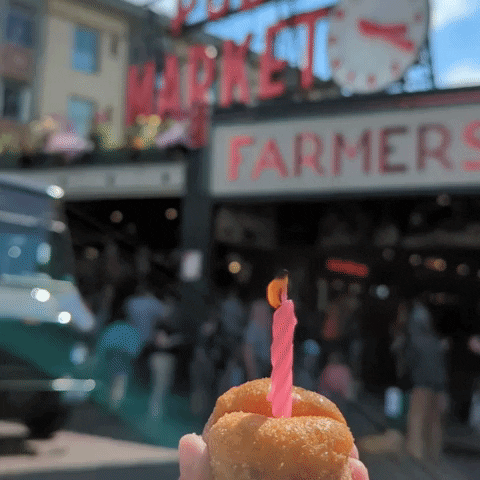 Birthday GIF by Pike Place Market