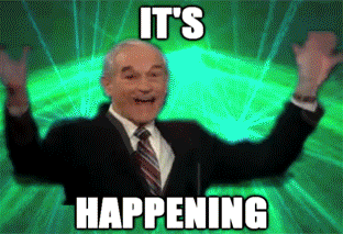 Its Happening Ron Paul GIF - Find & Share on GIPHY