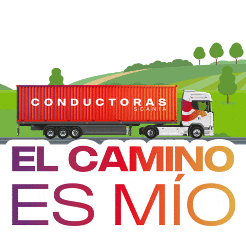 Camino Yo Puedo Sticker by Scania México