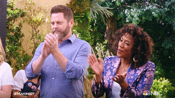 Nick Offerman Applause GIF by NBC