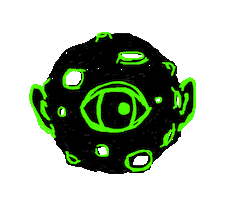 Illustration Eye Sticker