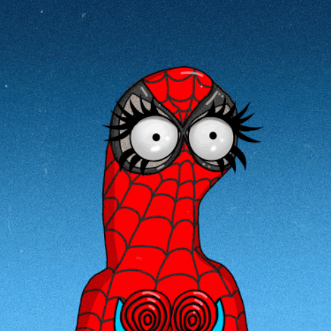 Vibing Spider-Man GIF by shremps