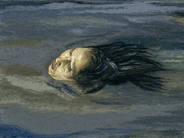 Sad In The River GIF by Barbara Pozzi