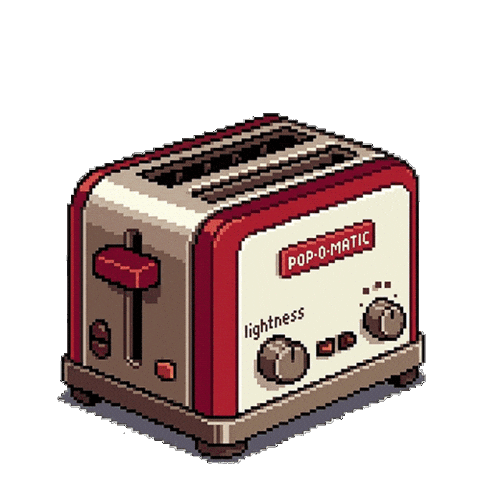 Bread Toaster Sticker